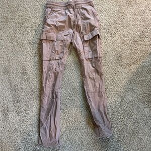 PacSun Slim Cargo Pants in Mauve